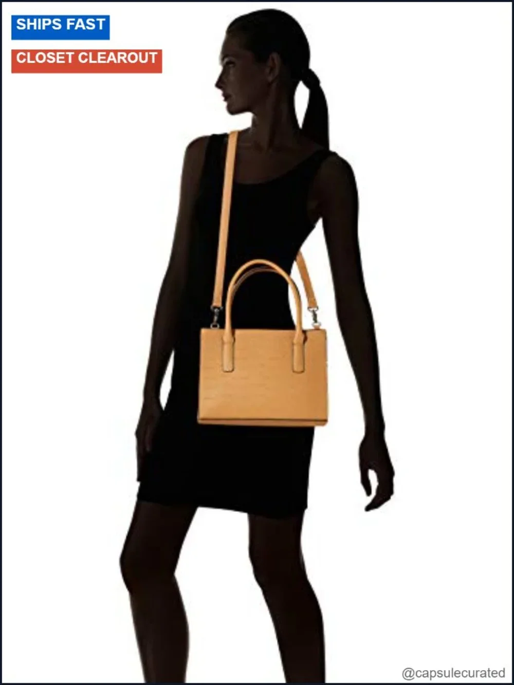 Vegan Leather Satchel Bag Crossbody Purse Women's Top Handle